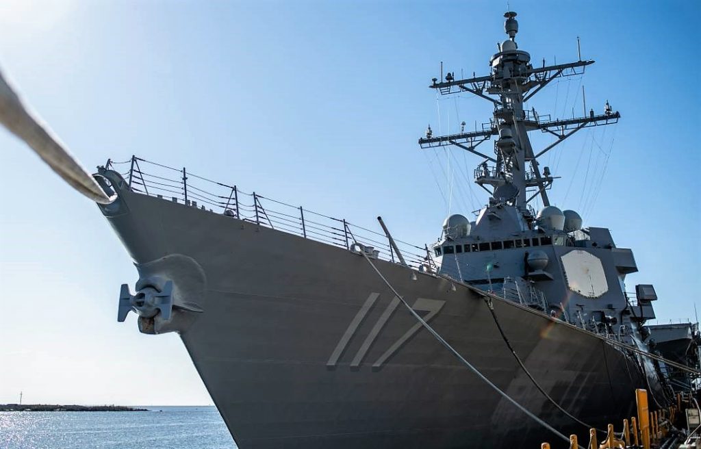 HII Delivers Guided Missile Destroyer Paul Ignatius (DDG 117) to U.S. Navy