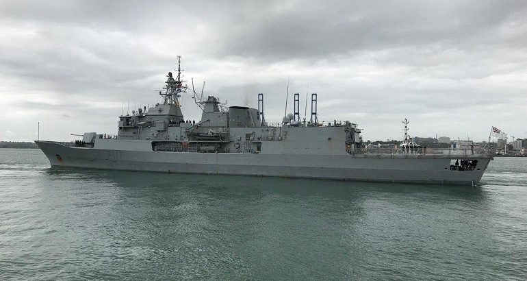 New Zealand's Second ANZAC-class Frigate Underway for Mid-Life Upgrade in Canada