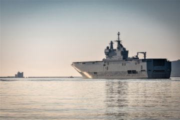 French Navy LHD Dixmude Set Sails for Covid-19 Relief Mission in the Caribbean