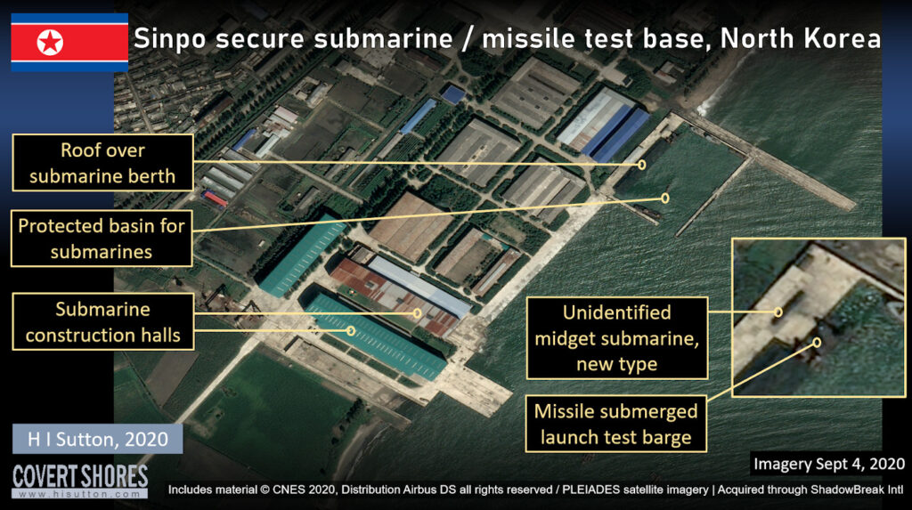 https://www.navalnews.com/wp-content/uploads/2020/10/North-Korea-missile-submarine-base-at-Sinpo-1024x573.jpg