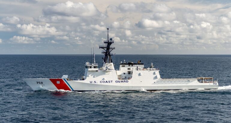 HII Delivers National Security Cutter Stone (WMSL 758) to U.S. Coast Guard