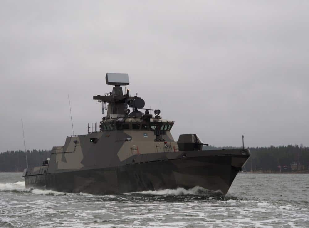 Finnish Navy receives 4th and Final Hamina-class FAC