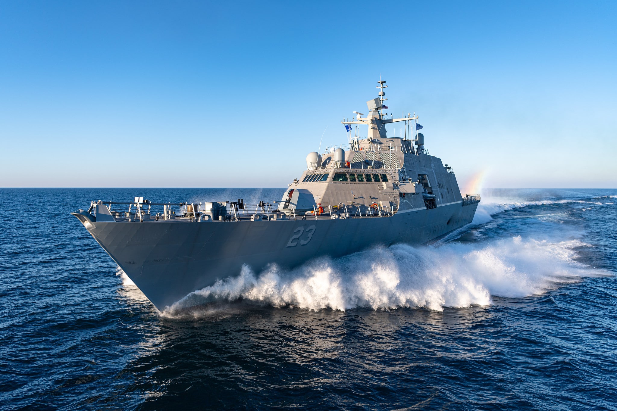 US Navy's LCS 23 - USS Cooperstown - completes acceptance trials - Naval News