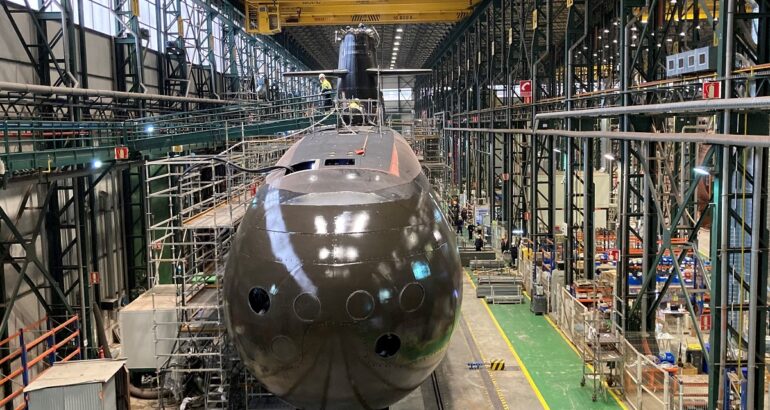 Navantia to Launch First S80 Submarine for Spanish Navy on April 22nd