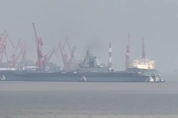 Chinese Aircraft Carrier Fujian Prepares For First Sea Trial (Updated)