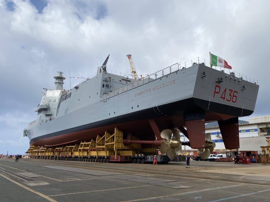 Fincantieri Launches Last PPA For Italian Navy Naval News