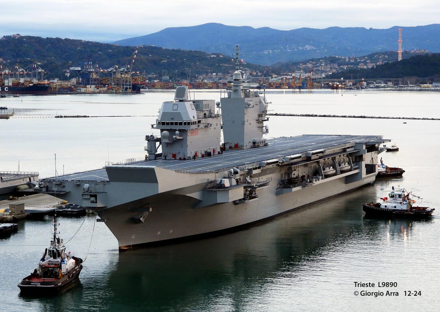Italy s New Trieste LHD Technical Overview Naval News