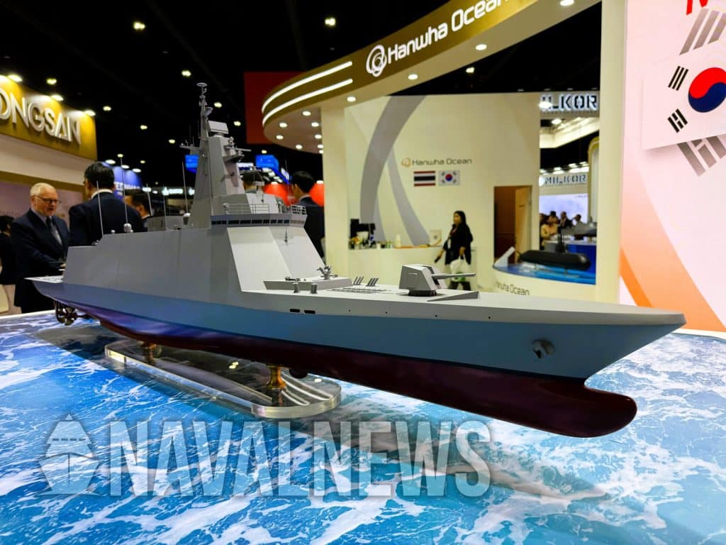 Hanwha Ocean OCEAN-40F Frigate Royal Thai Navy