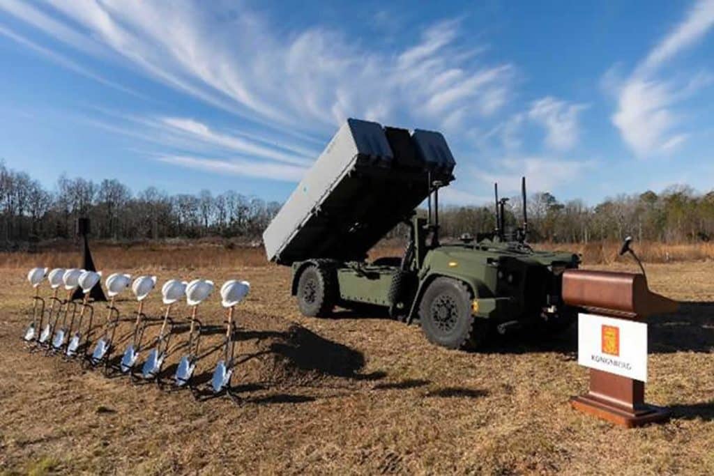 Kongsberg breaks ground on new missile production line in USA