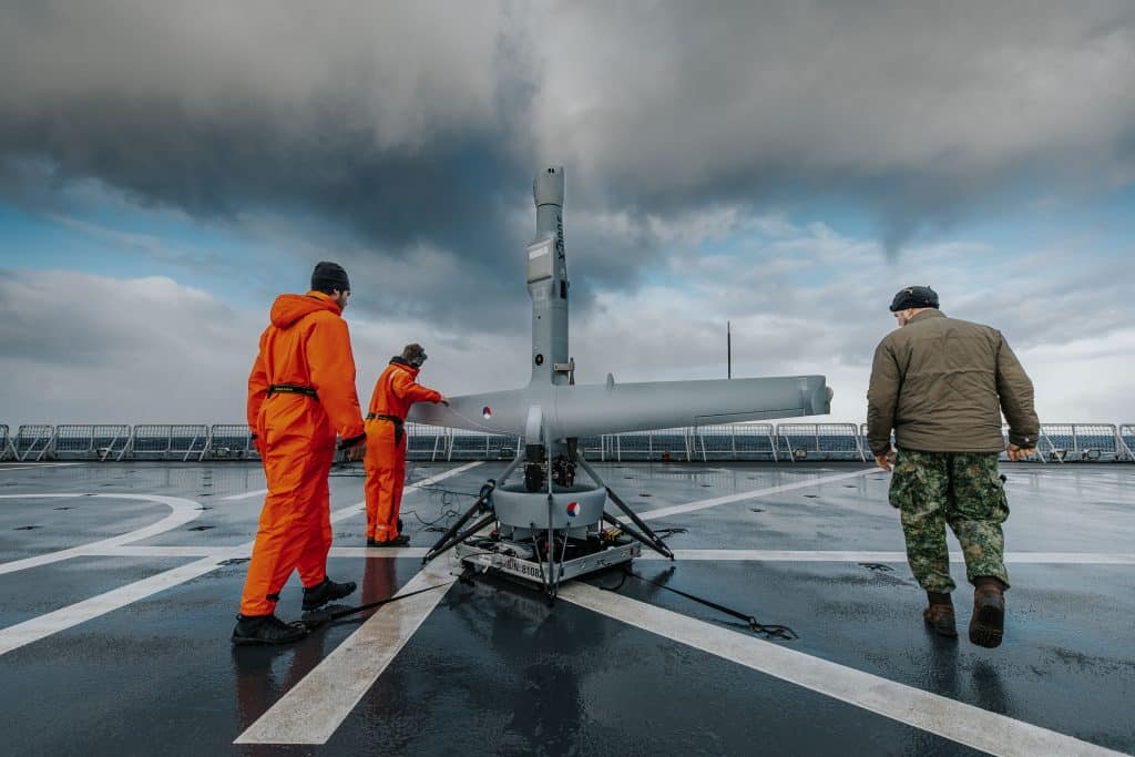 Royal Netherlands Navy Receives 12 V-BAT Drones