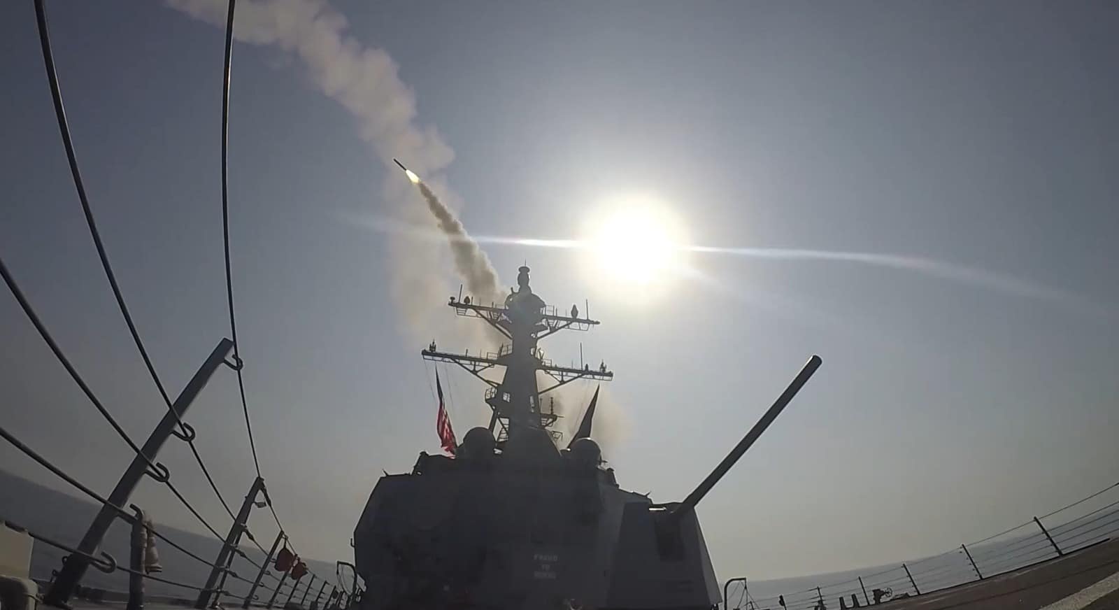 US Navy’s MOD 2 DDG Launches Tomahawks at Iranian Targets