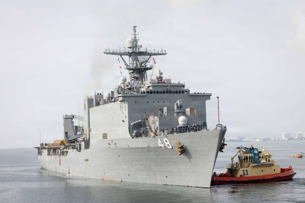 U.S. Navy Rehearses Wartime Repairs in Central Philippine Port