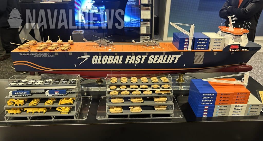 Hanwha Ocean Global Fast Sealift Drone Mothership Arsenal Ship SAS 2026