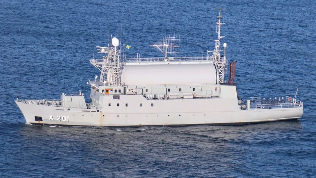Sweden turns former SIGINT vessel into seabed warfare platform