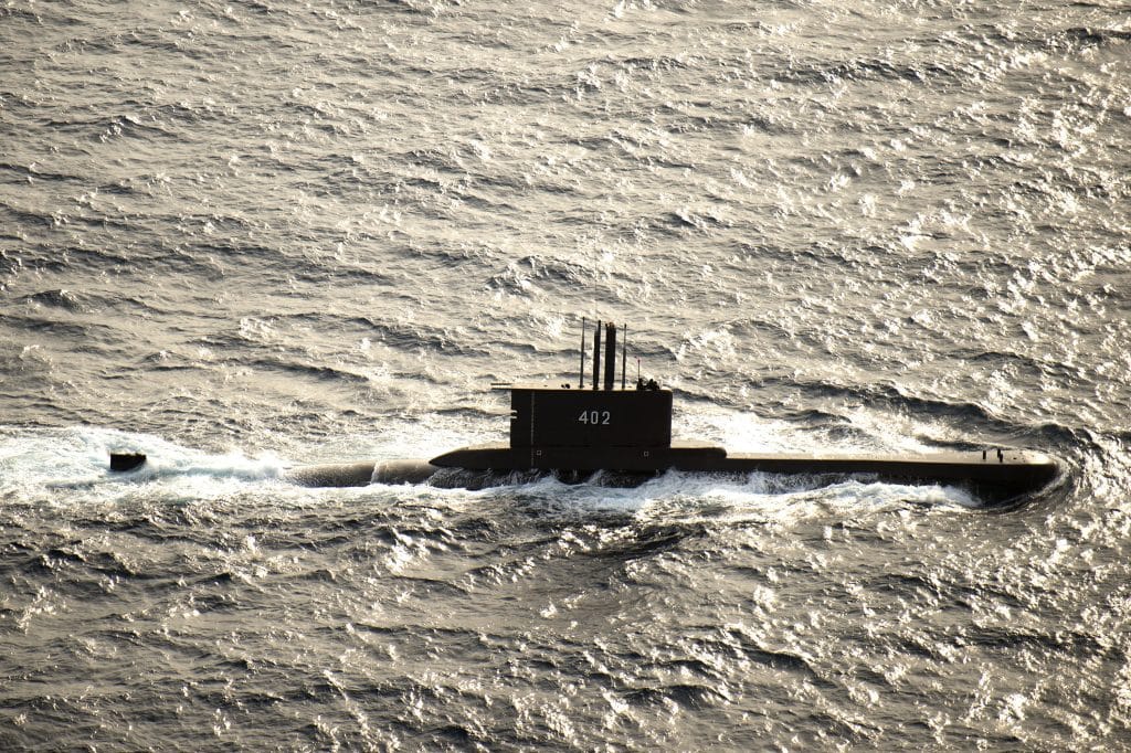Indonesian Navy Type-209 submarine KRI Nanggala
