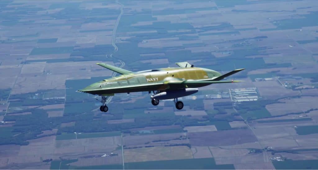 MQ-25A Stingray achieves successful first flight