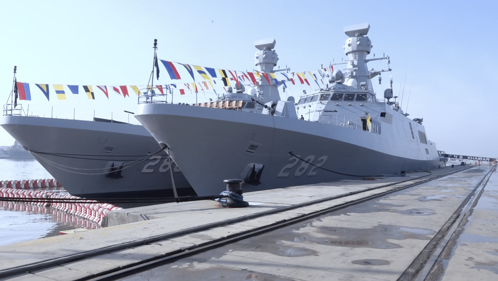 Pakistan Navy Inducts 2nd Babur-class Corvette, PNS KHAIBAR