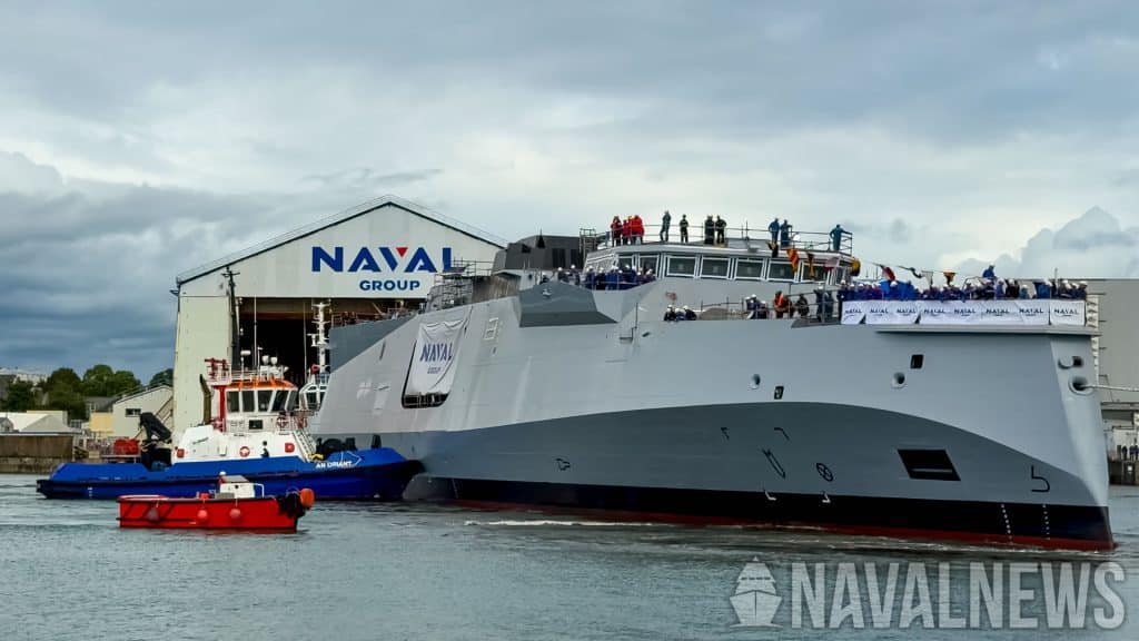 Amiral Louzeau FDI launch