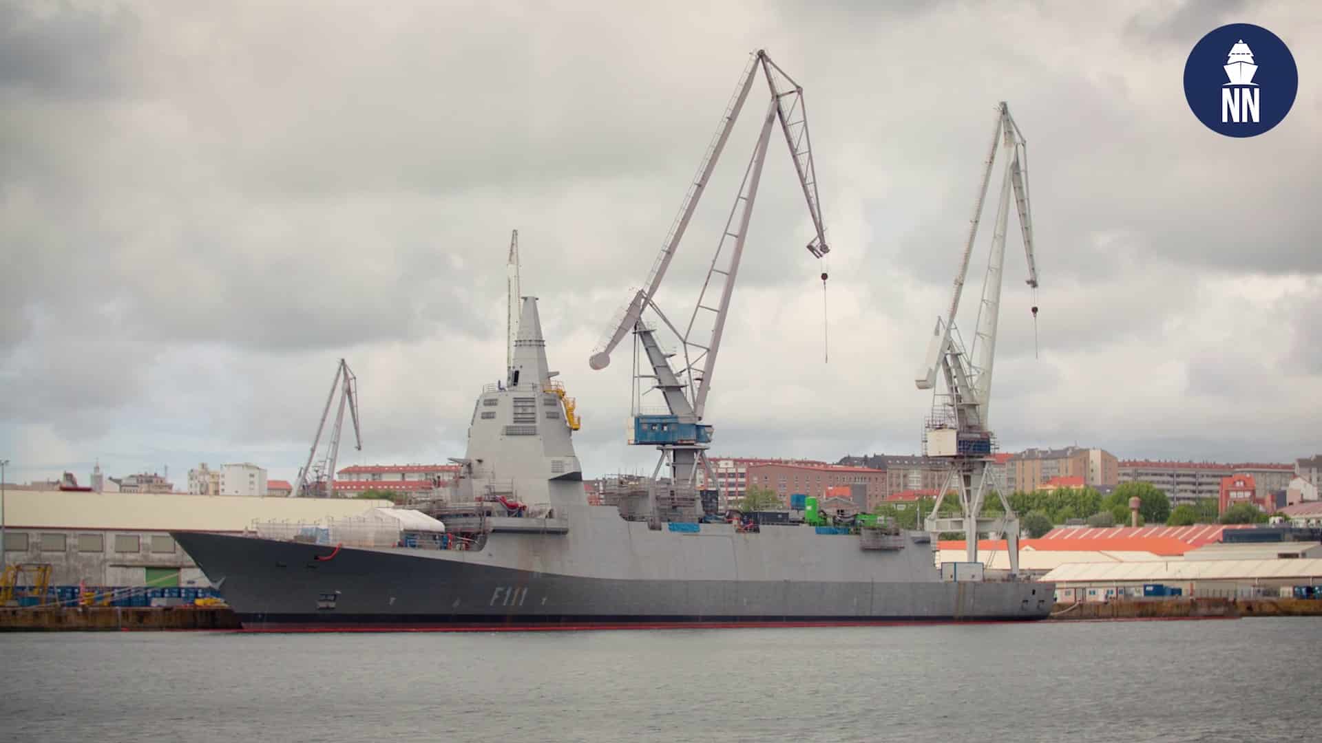 Video: Inside Navantia Ferrol Shipyard Building Spain’s New F-110 Frigates