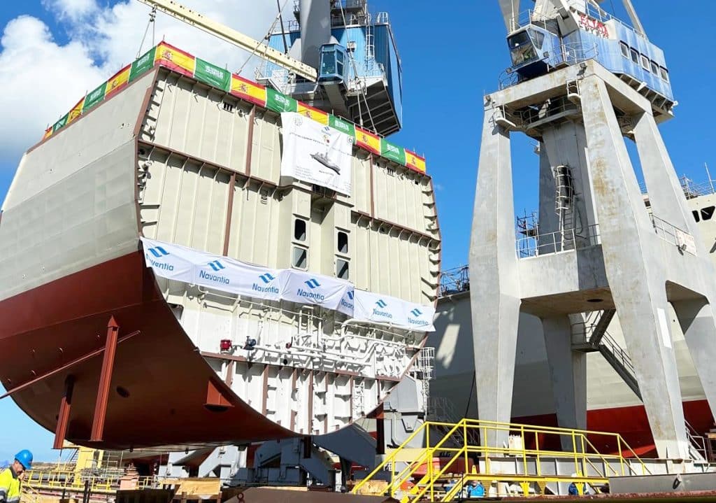 NAVANTIA marks keel laying of seventh corvette for Saudi Arabia