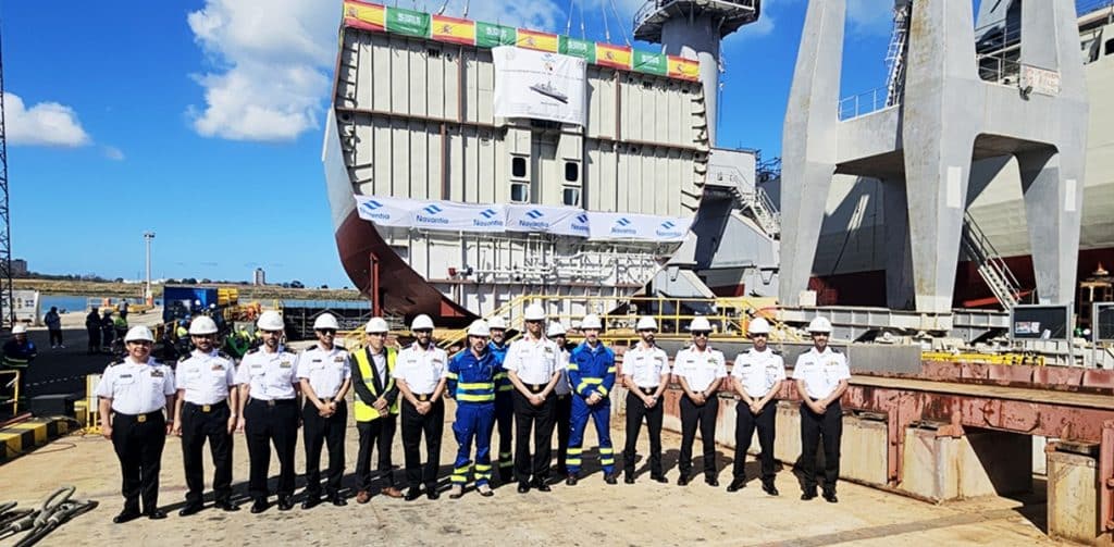 NAVANTIA marks keel laying of seventh corvette for Saudi Arabia