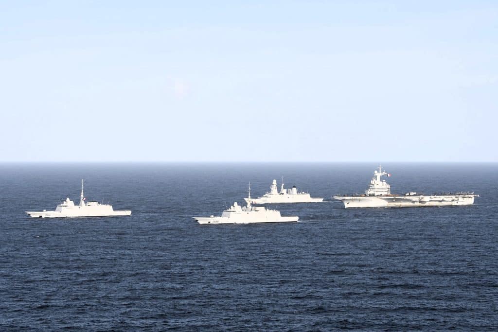 French Navy First Rank Frigates