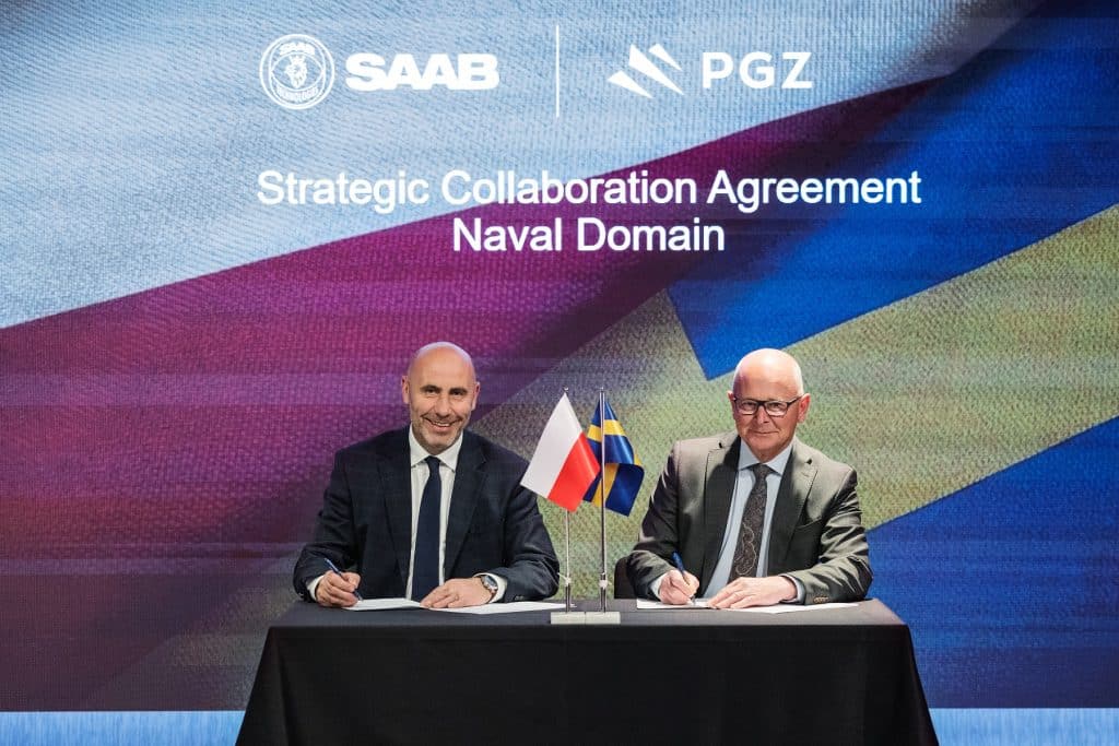 Saab and PGZ Group establish strategic naval domain collaboration