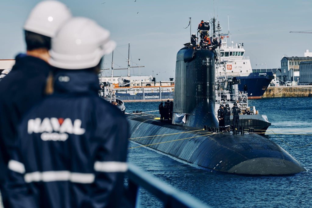 Naval Group delivers 4th Barracuda type submarine