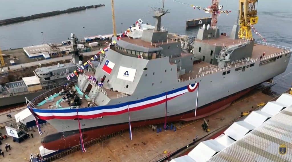 Chile Launches First Multipurpose LPD