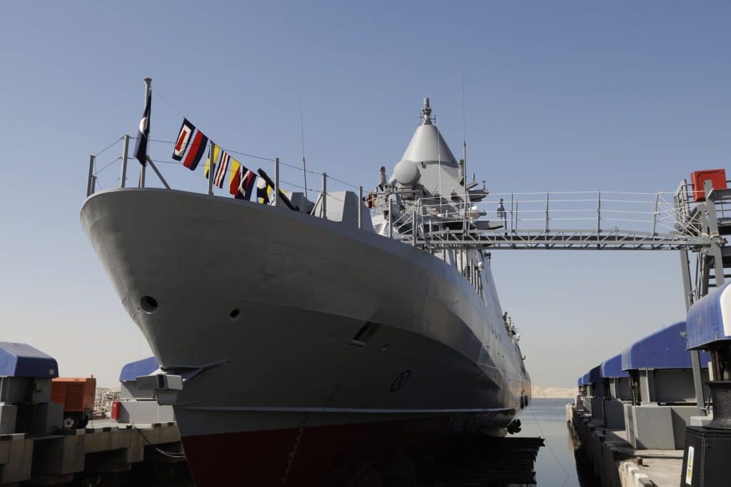 Photo of a FALAJ-3 / Al Dorra-class OPV. HGH picture.