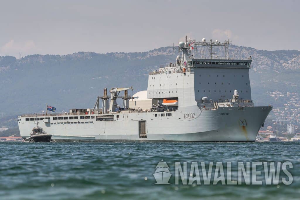 UK’s Lyme Bay Continues Preparations for Potential Hormuz Mission
