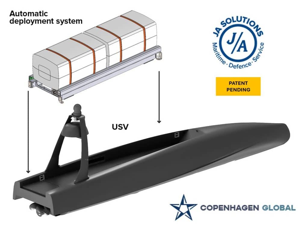 J.A. Solutions Presents Automatic Deployment System for USVs and Surface Vessels