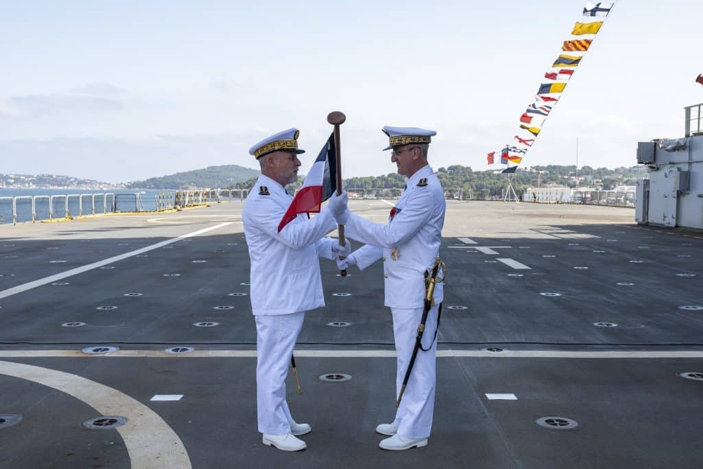 Admiral Cluzel is the New Head of the French Navy