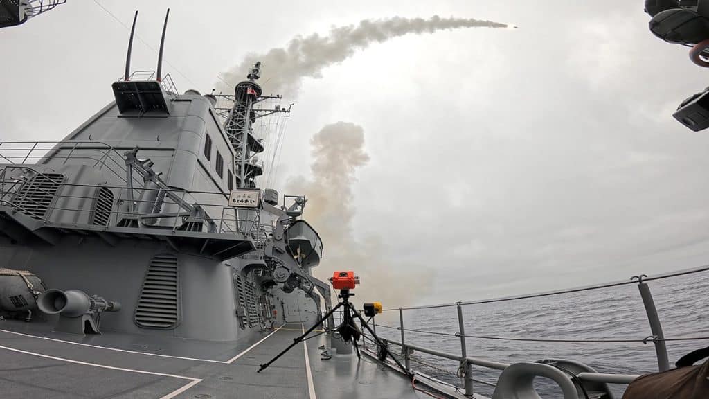 Japan Conducts First Tomahawk Live-Fire Aboard JS Chokai