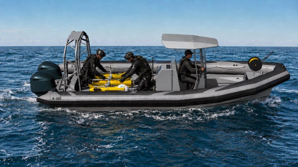Exail light, rapidly deployable MCM system