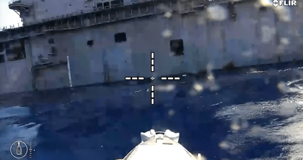 U.S. Navy Deploys Ukraine-Style Kamikaze Sea Drones During Pacific SINKEX