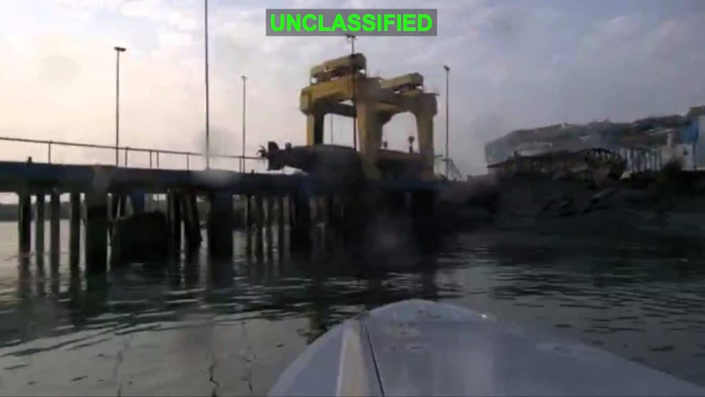 CENTCOM Deploys Saronic Corsair Sea Drones Against Iranian Submarine At Bandar Abbas