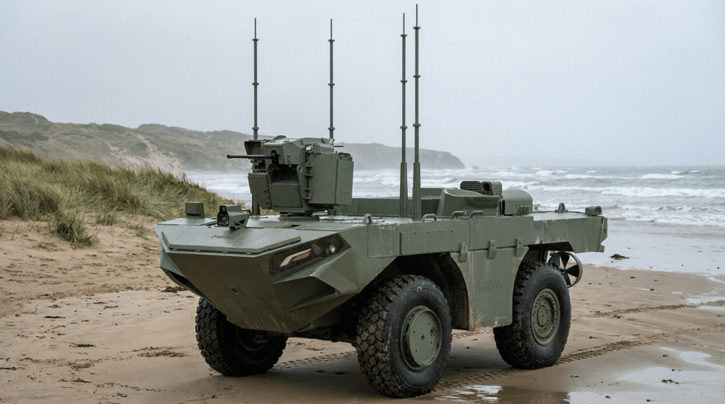 FNSS Unveils U-MAV Unmanned Amphibious Vehicle at TEKNOFEST Mavi Vatan 2026