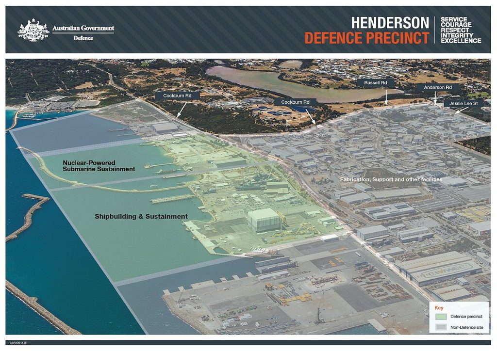 Australia Selects Site Layout for Henderson Defence Precinct