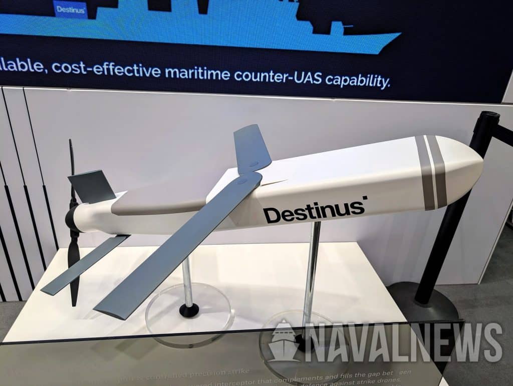 Destinus to Develop Hornet B2 Naval C-UAS for Royal Netherlands Navy