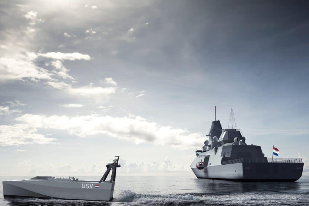 Netherlands Commences USV Design for New ASW Frigates with Thales FLASH Sonar