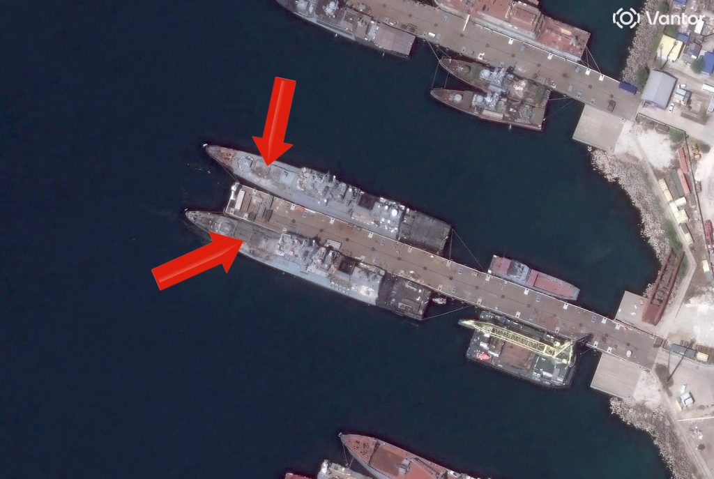 Ukrainian Drone Strike Damages Russian Frigates in Novorossiysk