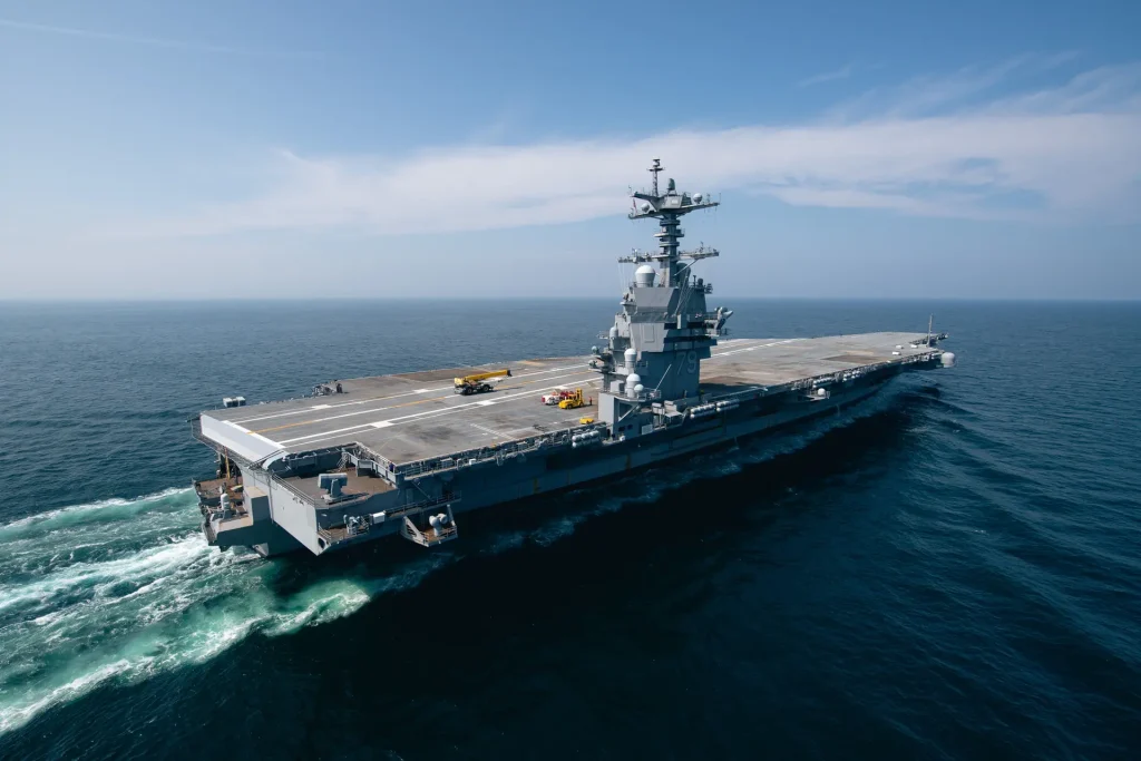 HII Completes Successful Acceptance Sea Trials of John F. Kennedy (CVN 79)