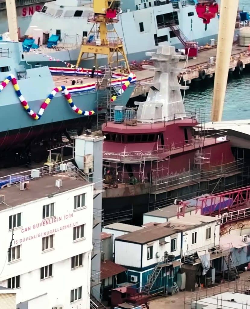 Turkish Navy’s Future FAC Takes Shape at Istanbul Shipyard