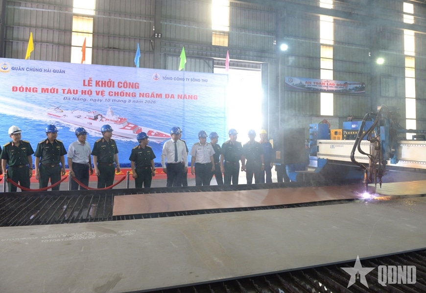 Vietnam Begins Construction on First Indigenous Multipurpose Frigate