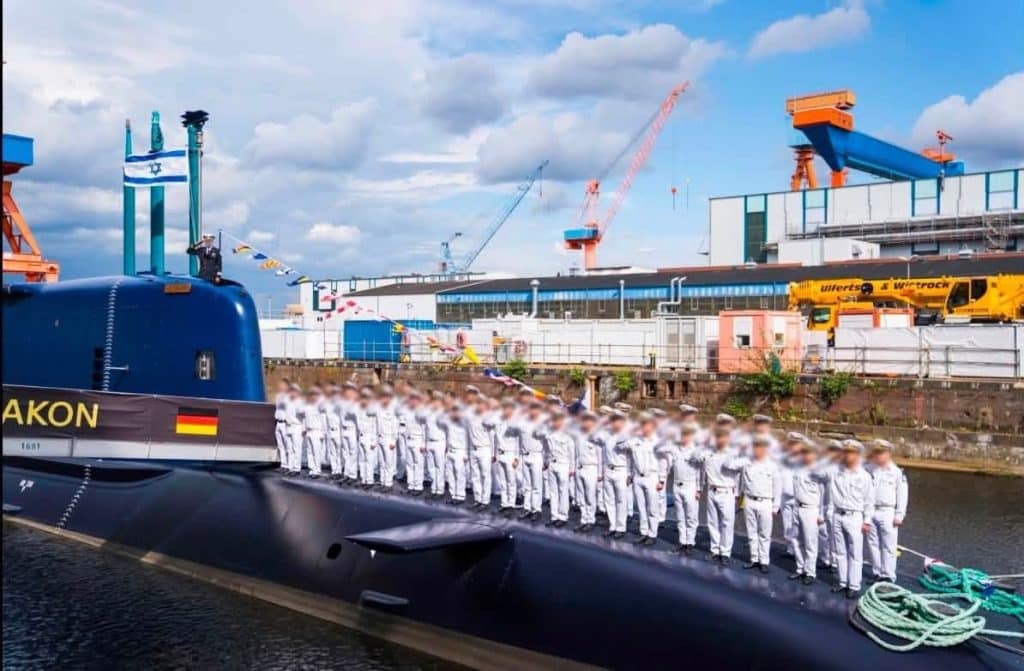 TKMS Delivers INS Drakon to Israel: Final Dolphin-Class Submarine Features New Missile Capability