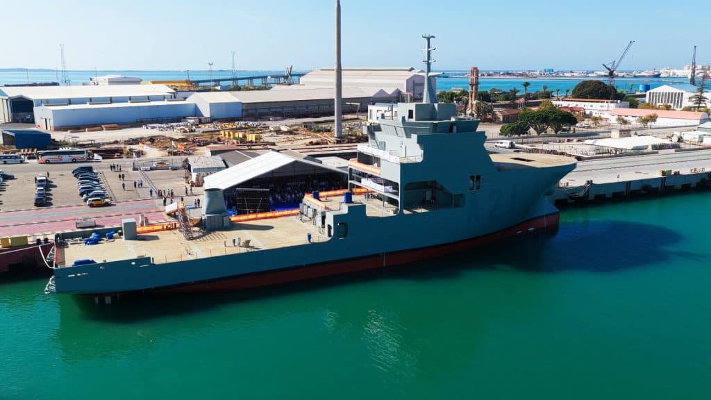 NAVANTIA Celebrates Naming of BAM-IS Submarine Rescue Vessel