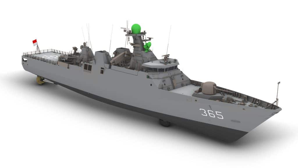 Nevesbu Unveils SIGMA 9113 Corvette Refurbishment Concept for Indonesia