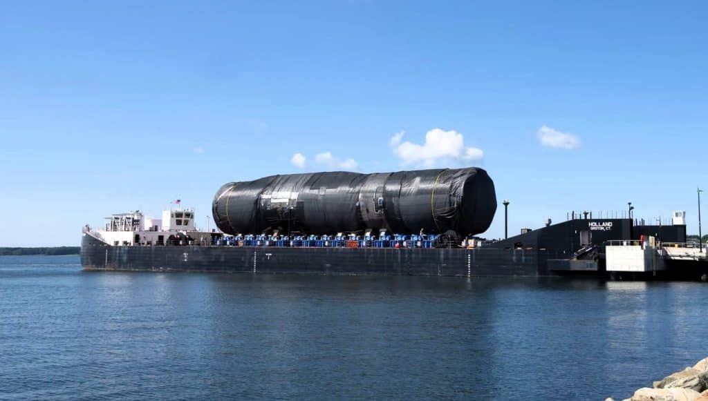 First Virginia Payload Module (VPM) Spotted for U.S. Navy's Block V Submarines