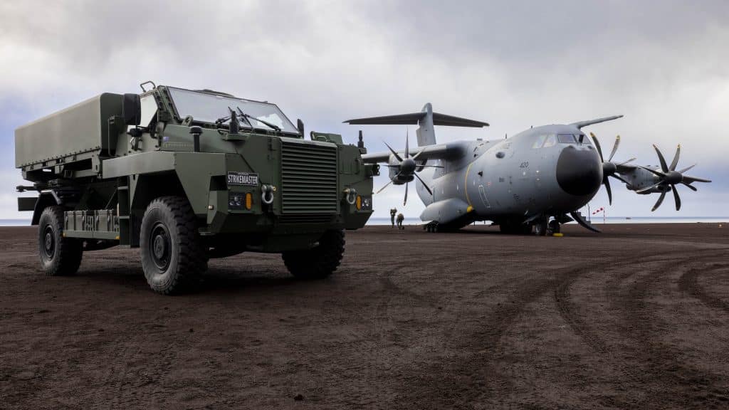 KONGSBERG StrikeMaster Deploys to Jan Mayen for NATO Arctic Exercise